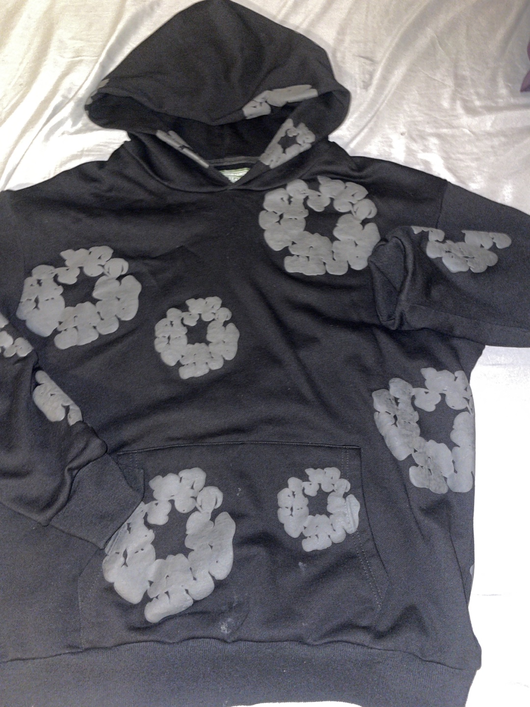 Black Denim Tears Hoodie - photo 2