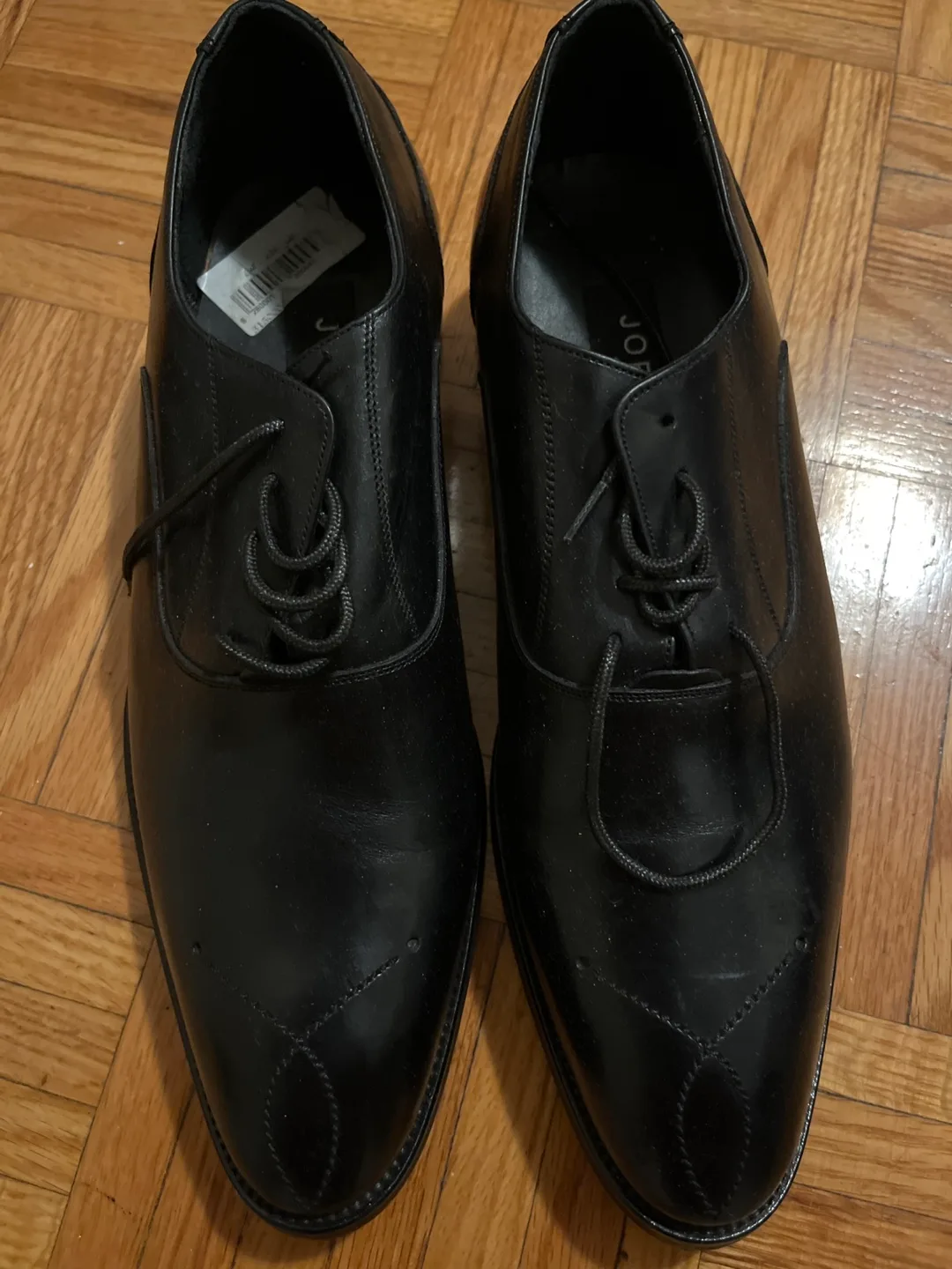 Luciano Bellini Black Shoes, BRAND NEW!!Size 41 thumbnail