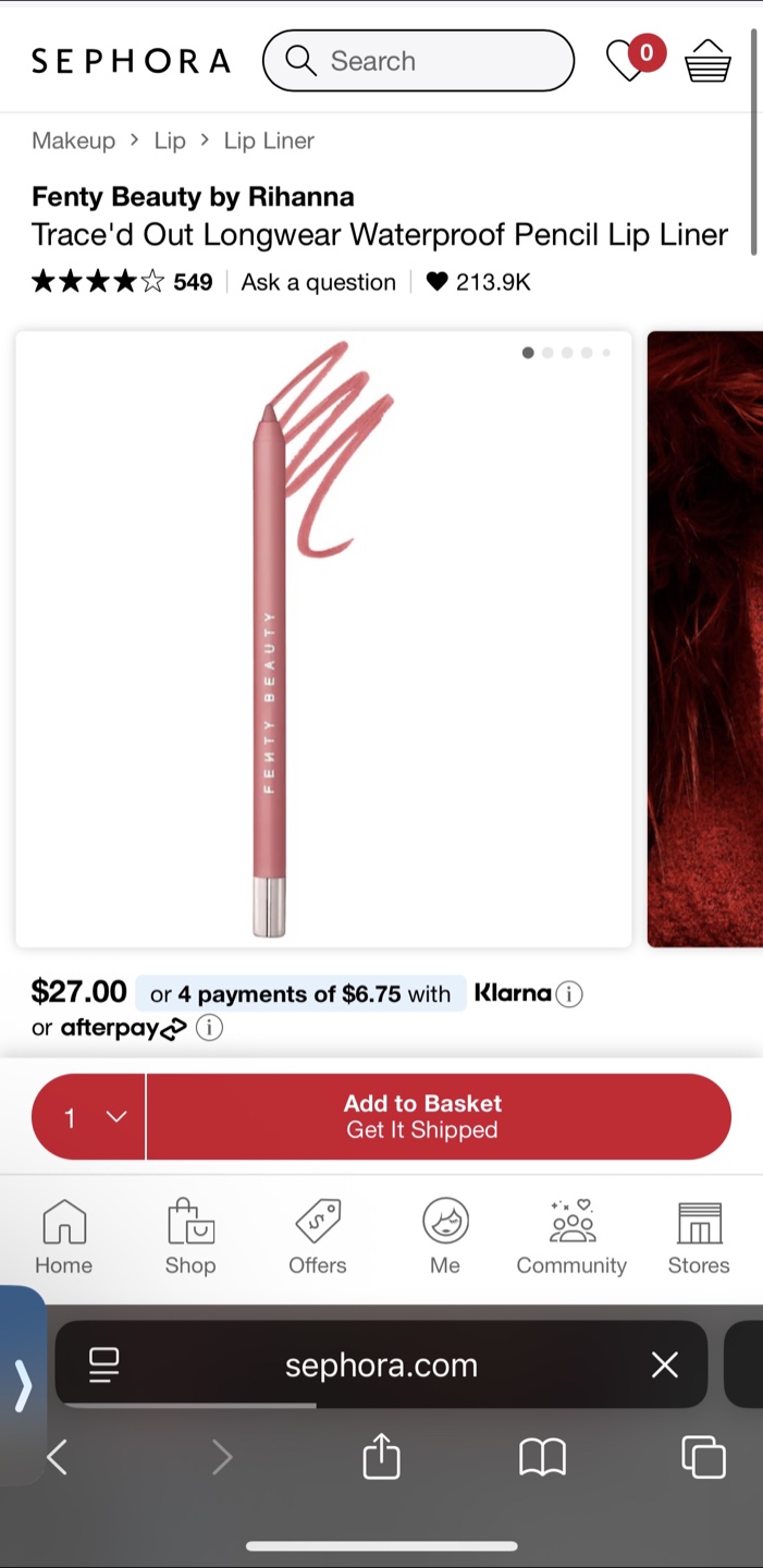Fenty Beauty Lip Gloss & Liner Set - photo 2