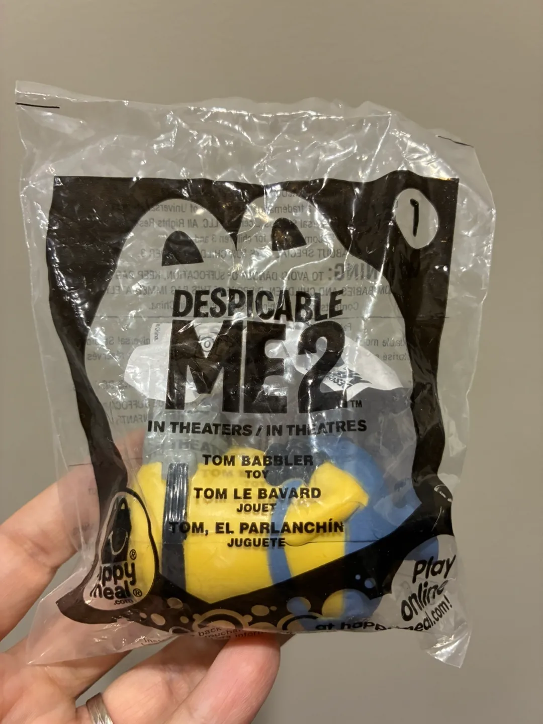 🧡 New Despicable Me 2 Tom Babbler Toy thumbnail