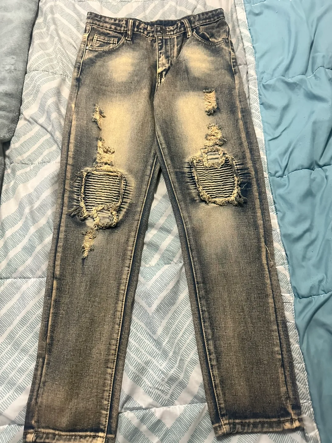 Distressed Denim Jeans - Size 12Y thumbnail