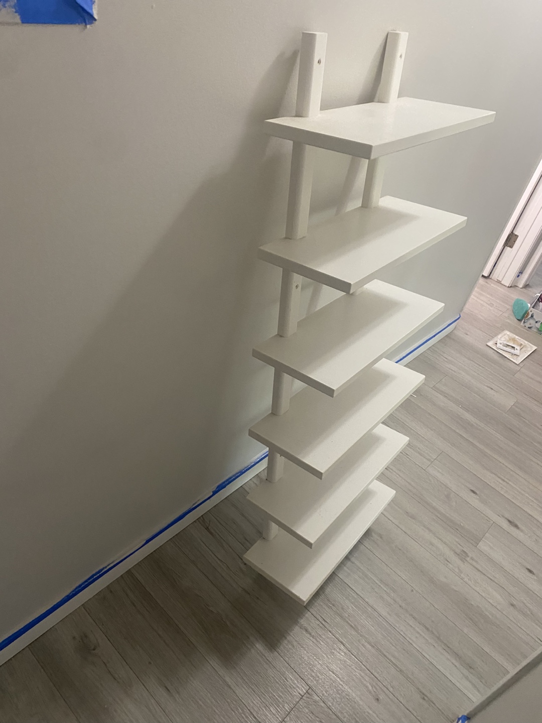 White Hanging Shelf - Stylish Storage - photo 2