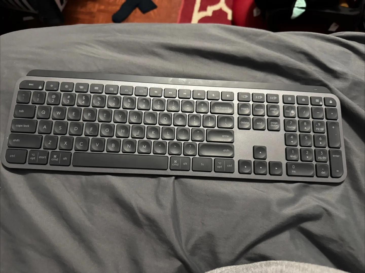 Logitech MX Keys Keyboard - Grey thumbnail