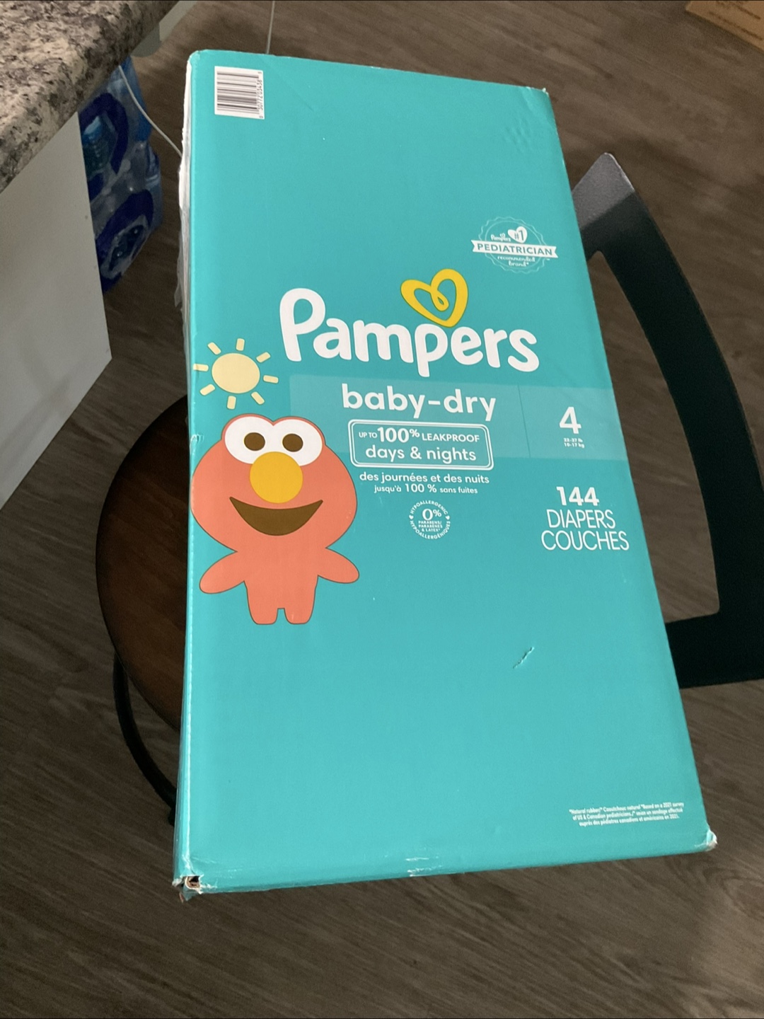 Pampers Baby-Dry Size 4 (144 Diapers)