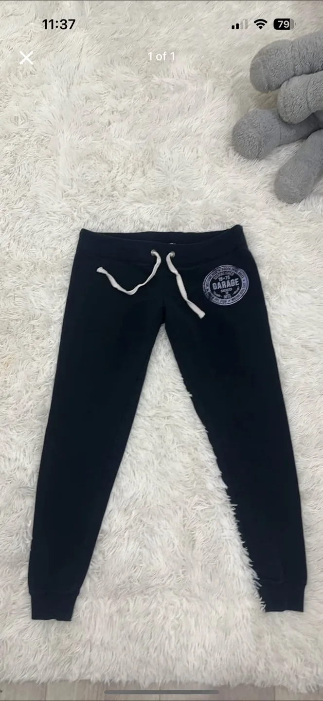 Garage Black Joggers thumbnail
