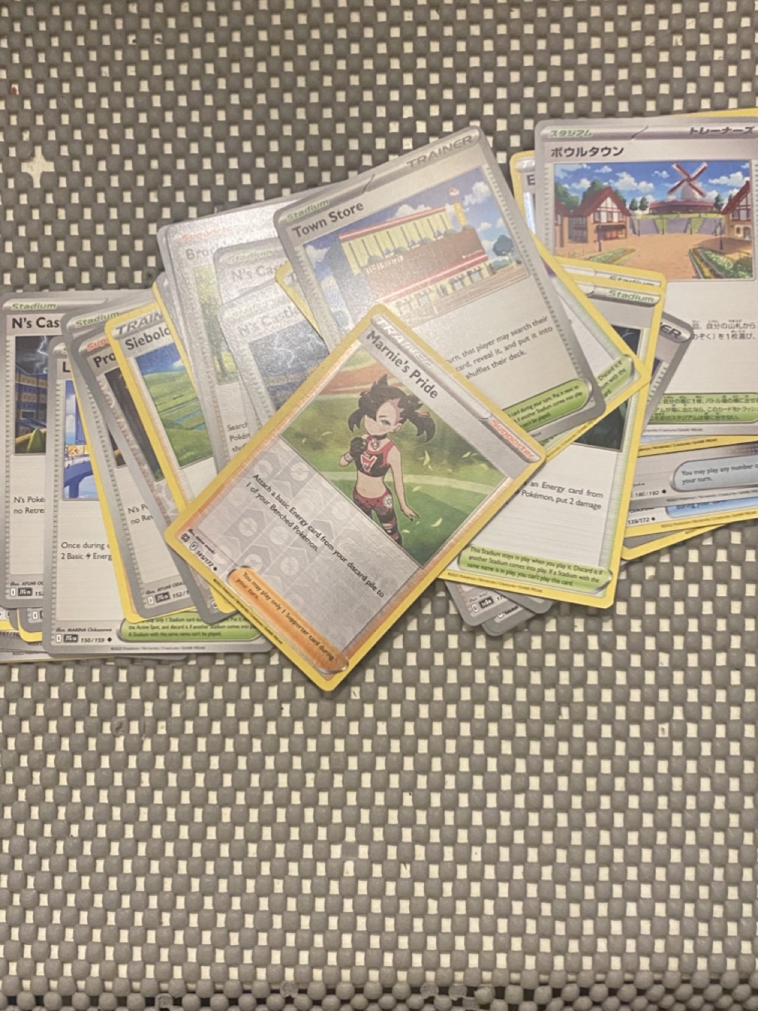 Pokémon TCG cards - Items and supporters 🧡