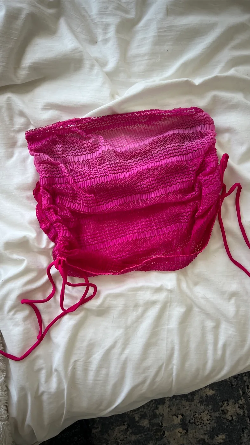 Shein Pink Sarong thumbnail