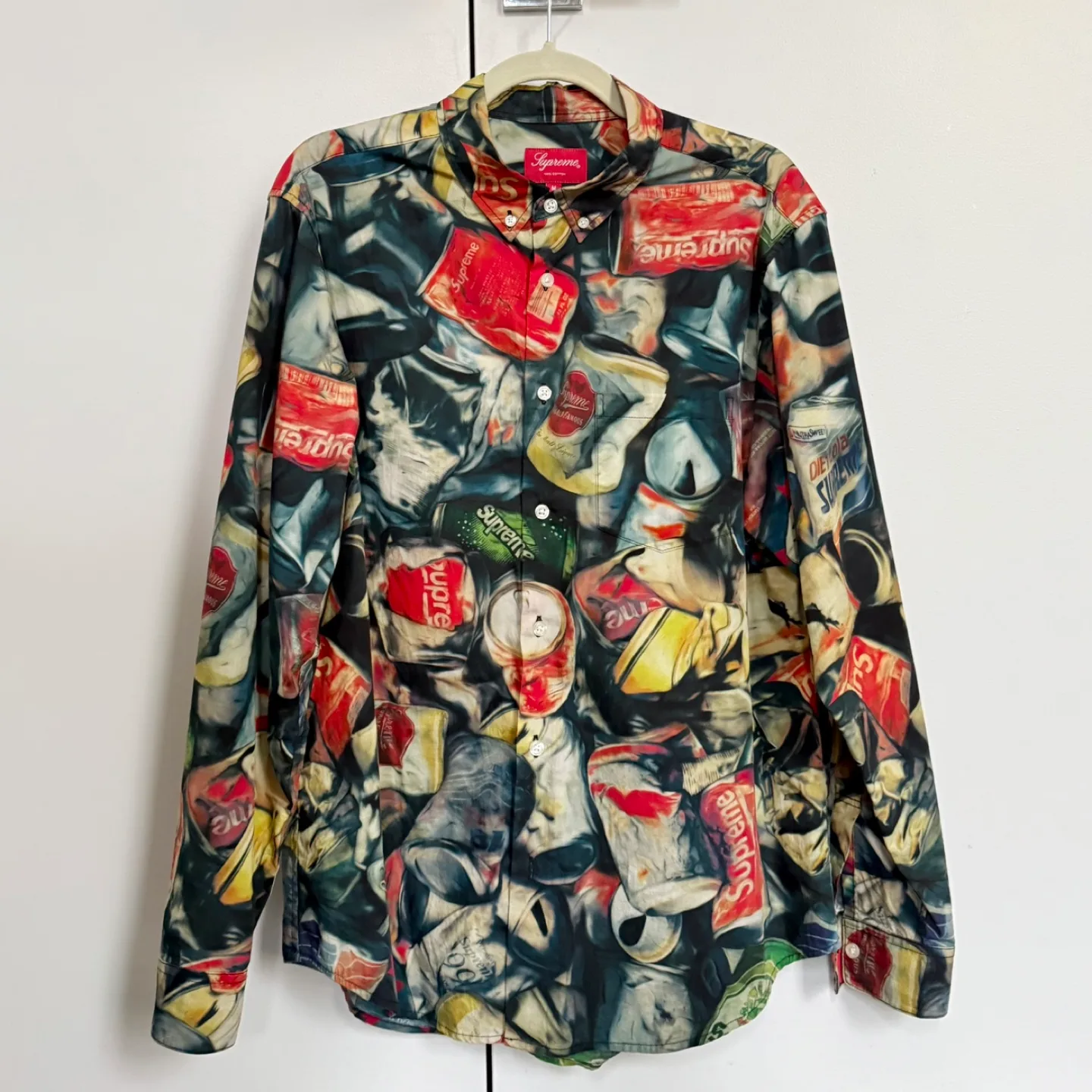 Supreme Crushed Can Shirt thumbnail