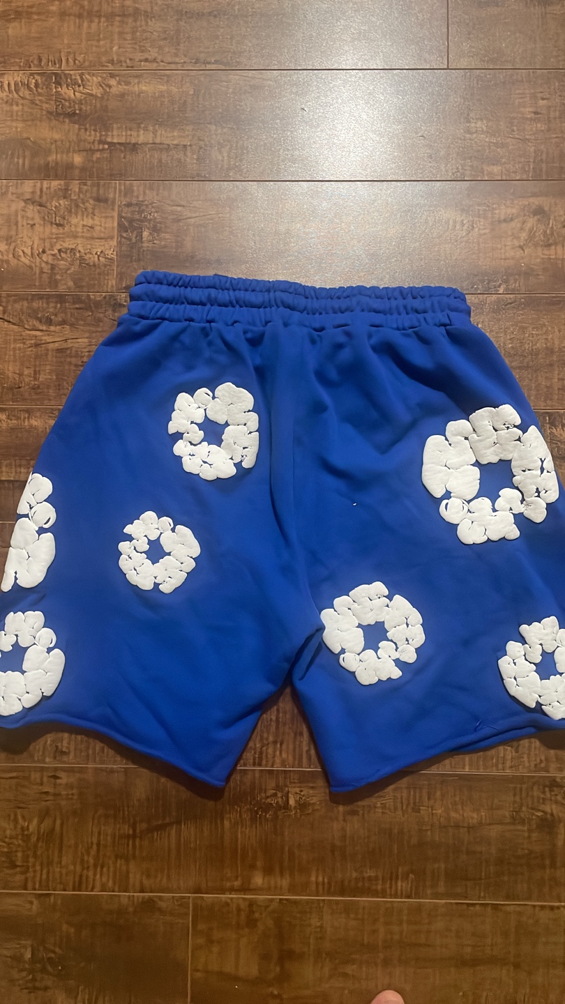 Denim tear shorts - photo 2