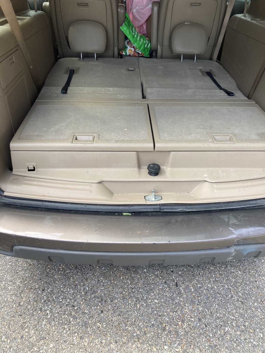Chevy Uplander Extended Rear Storage Box