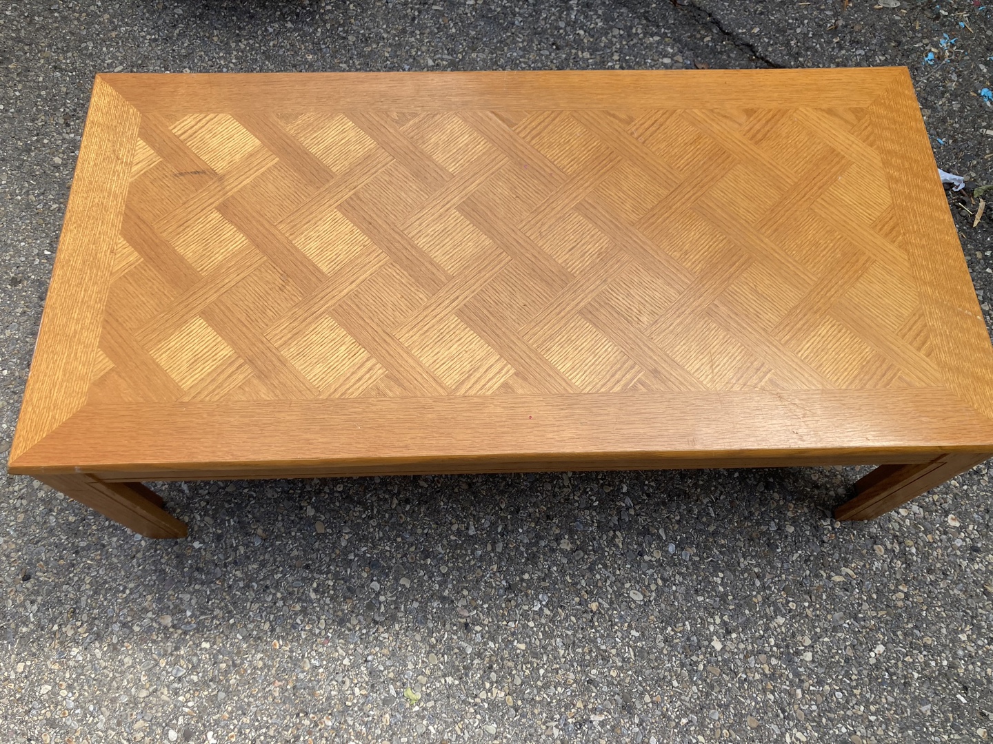 Wood Coffee Table - photo 2