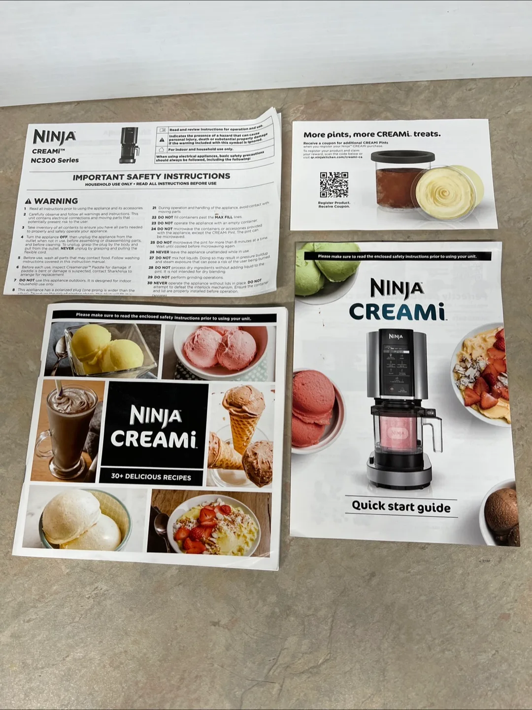 Ninja CREAMi Ice Cream Maker - Like New! image indicator(3)