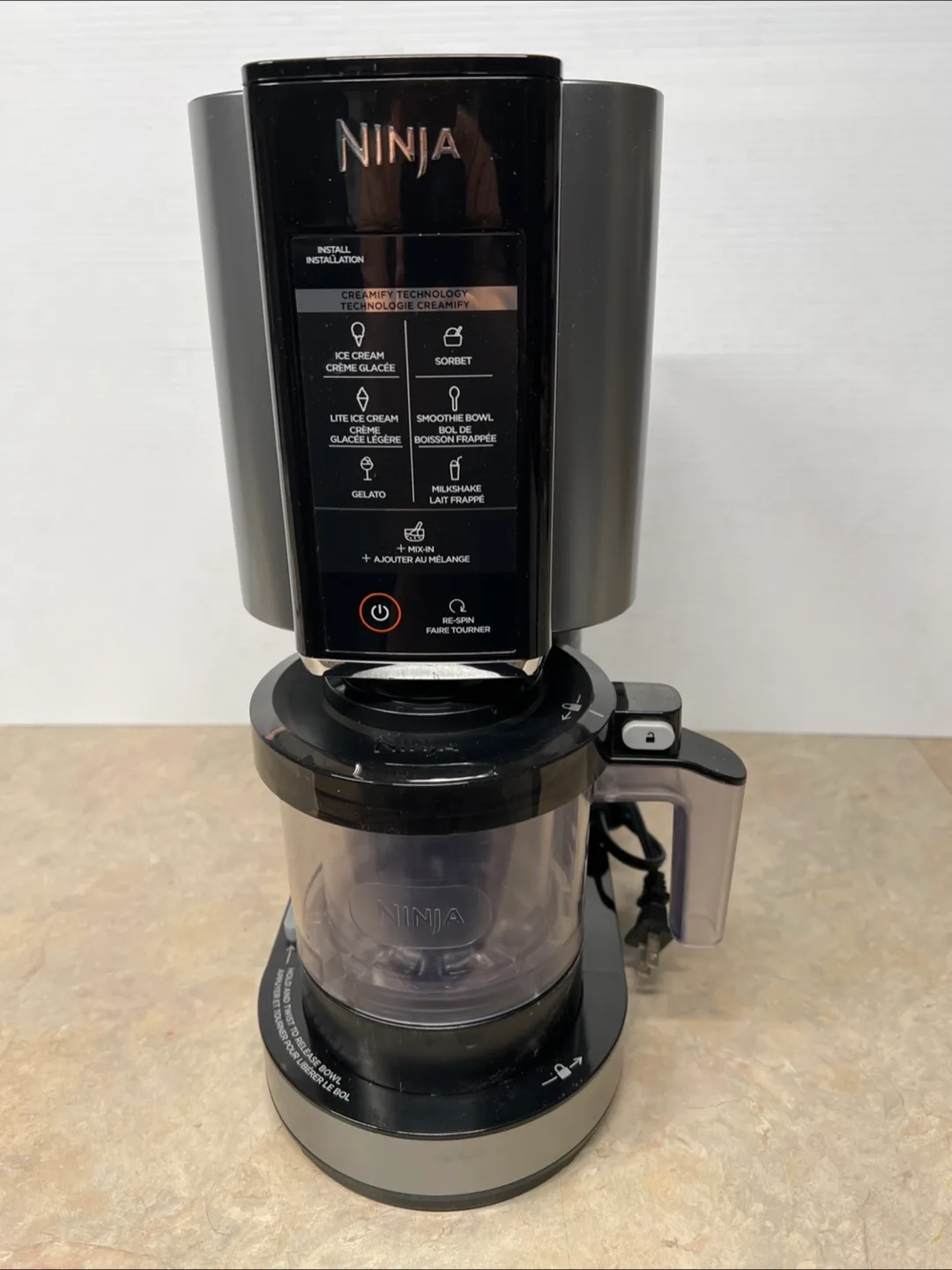 Ninja CREAMi Ice Cream Maker - Like New! image indicator(4)