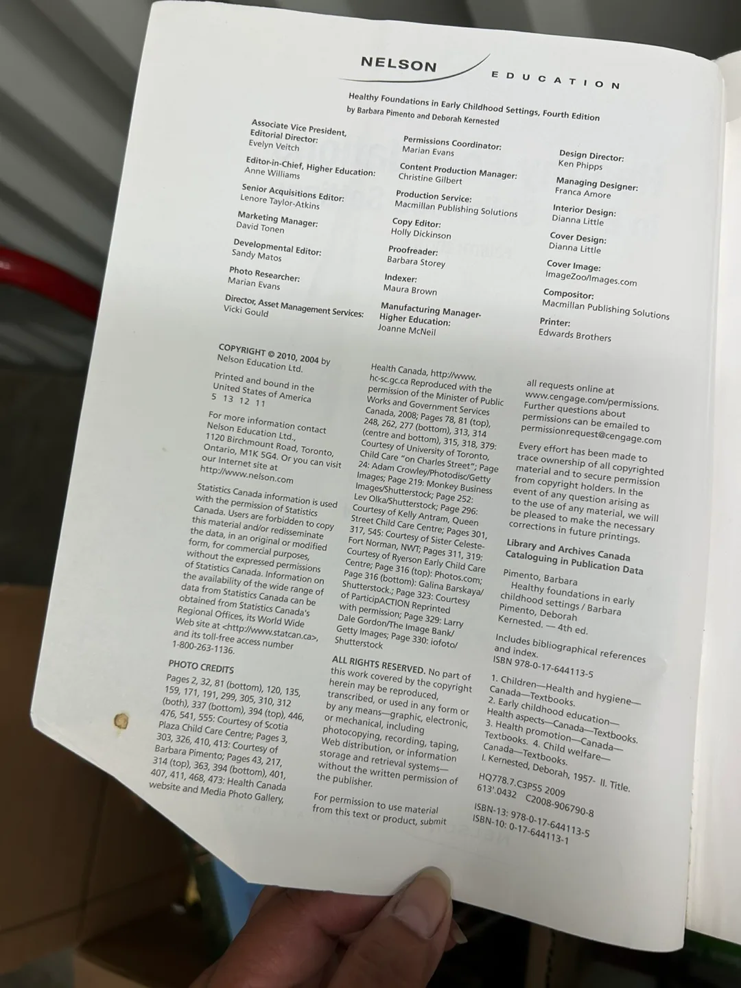 🥕 Healthy Foundations in Early Childhood Settings - Textbook image indicator(2)