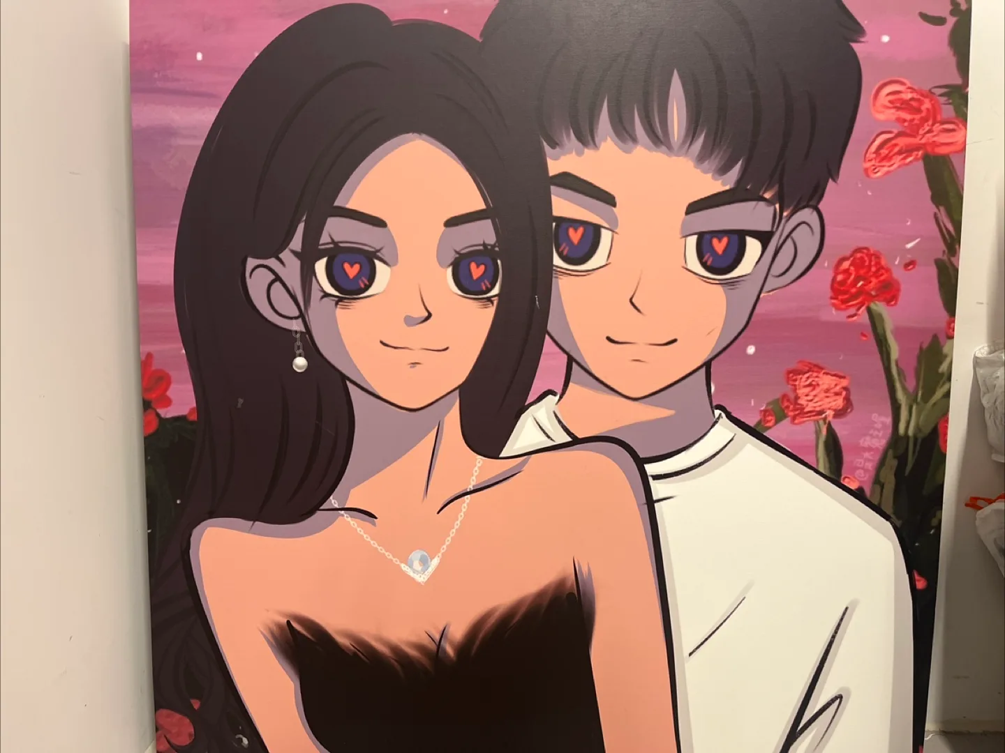 Anime Couple Painting thumbnail