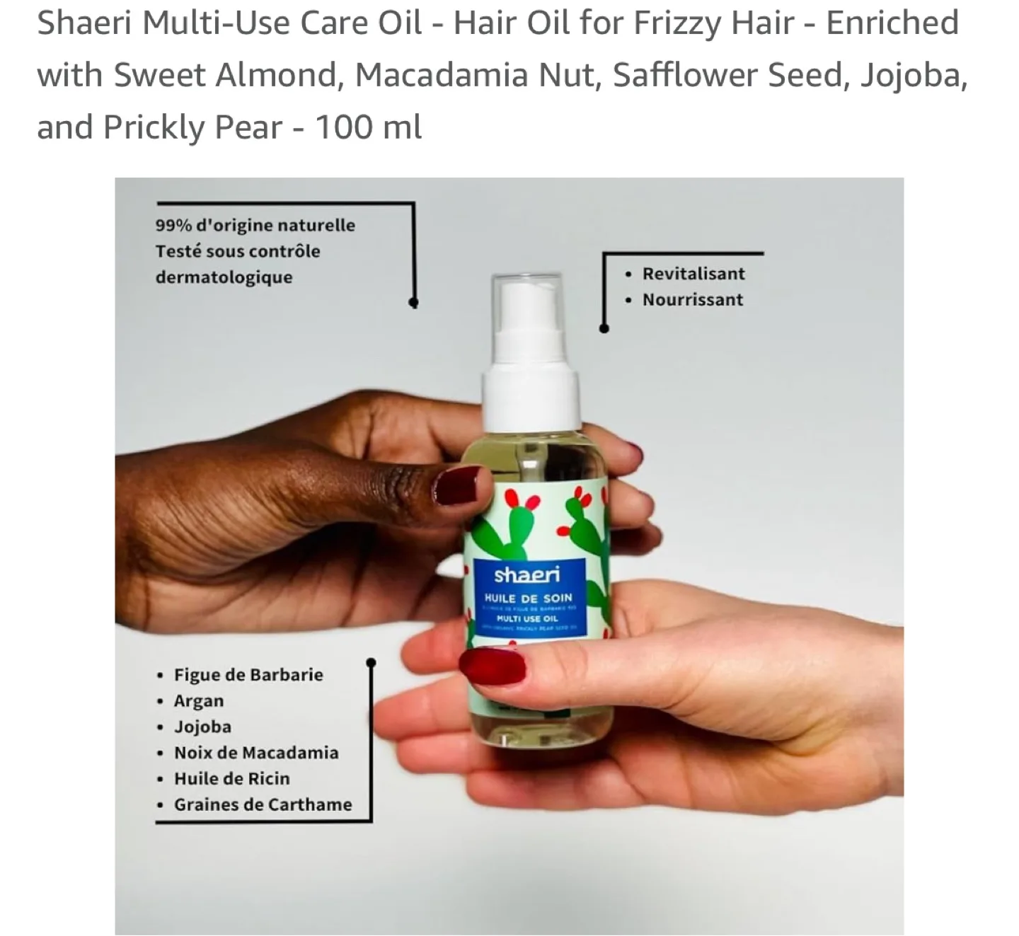 New Shaeri Soin Quotidien All Natural Ingredients Leave-In Spray image indicator(2)