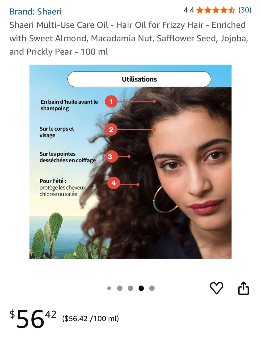 New Shaeri Soin Quotidien All Natural Ingredients Leave-In Spray image indicator(6)