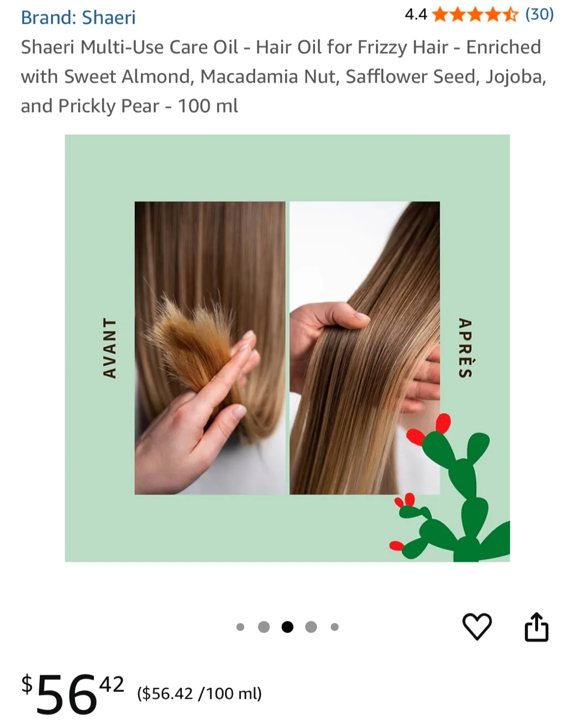 New Shaeri Soin Quotidien All Natural Ingredients Leave-In Spray image indicator(4)