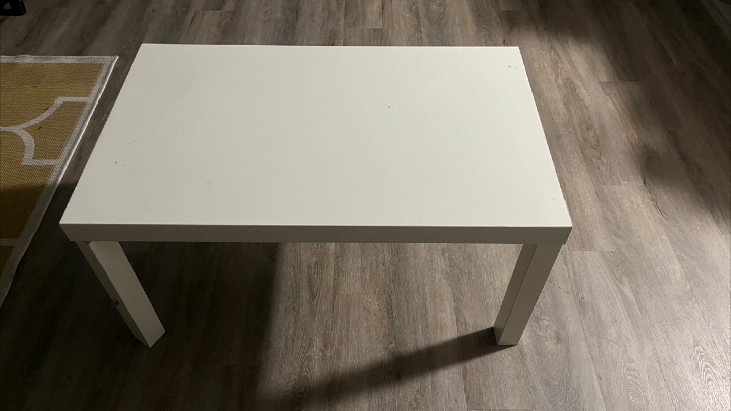 White Square Coffee Table - photo 3