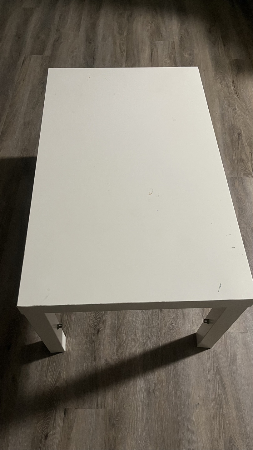 White Square Coffee Table - photo 2