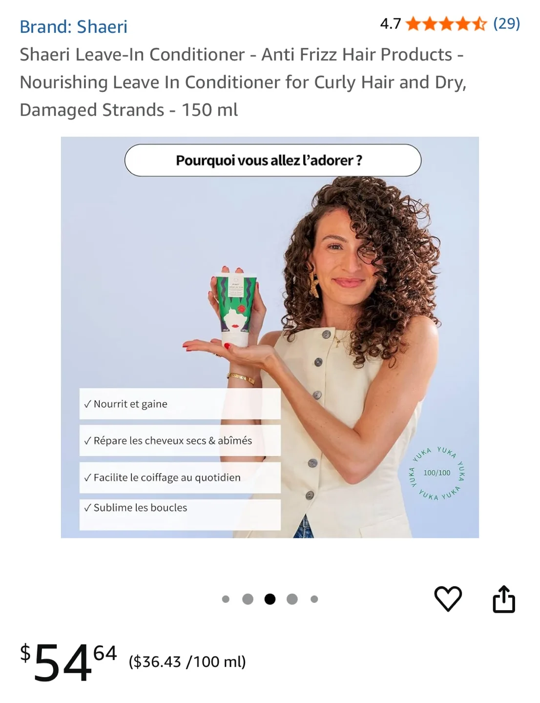 Shaeri Soin Lavant Natural Co-Wash Cleansing Conditioner 200ml image indicator(5)