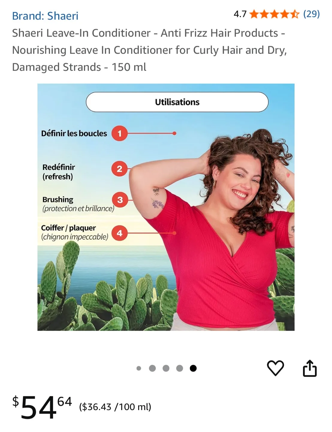 Shaeri Soin Lavant Natural Co-Wash Cleansing Conditioner 200ml image indicator(2)