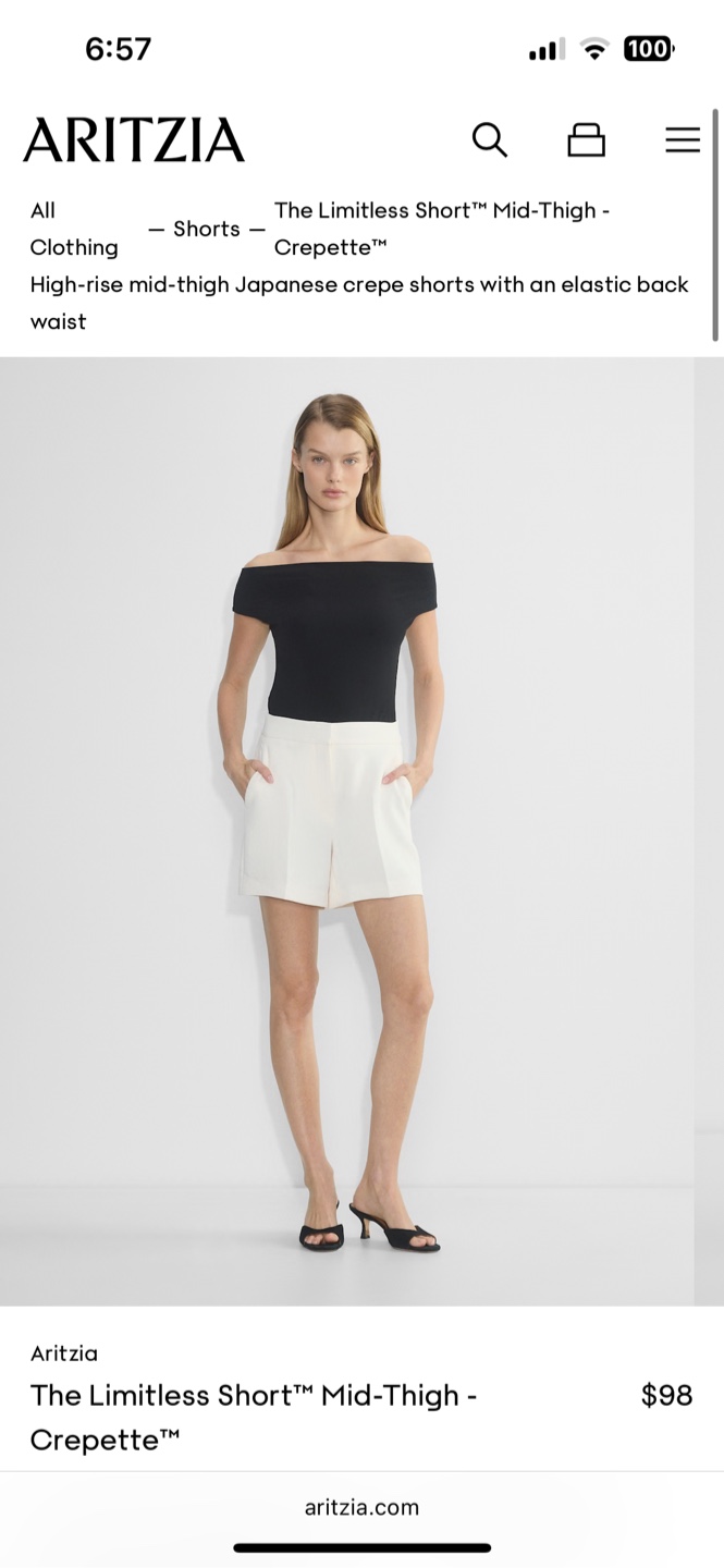 Aritzia Shorts - Size 4 - photo 3