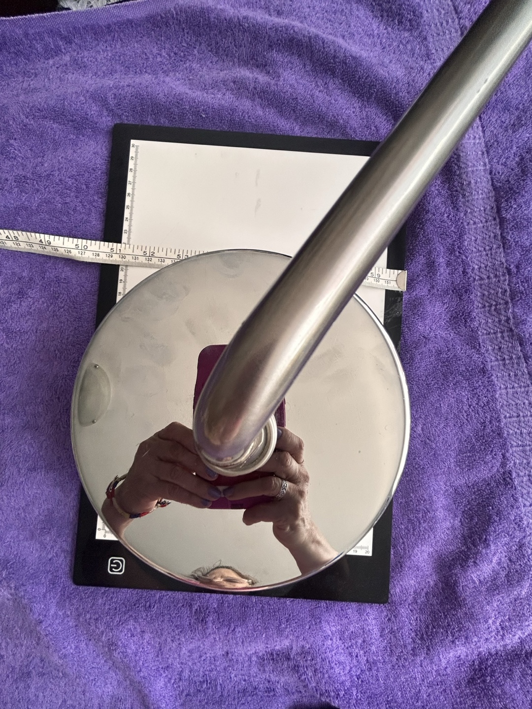 Rainfall Shower Head with Arm - photo 5