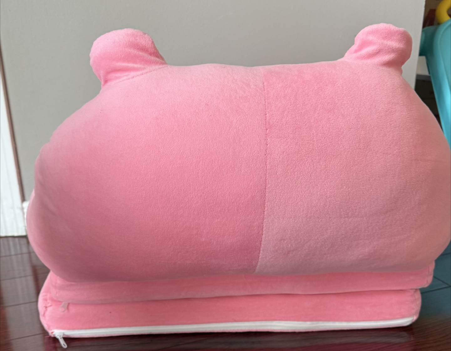Pink Bear Foldable Kids Sofa Bed - photo 4