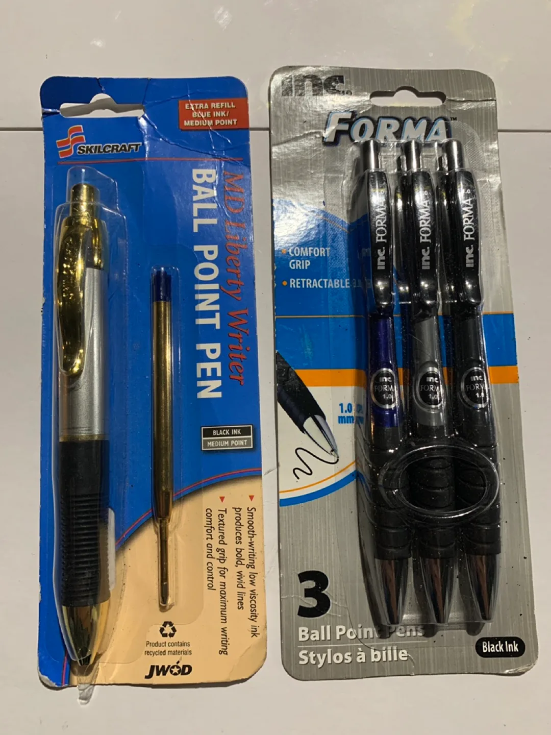 Skilcraft & Forma Ballpoint Pens - New thumbnail