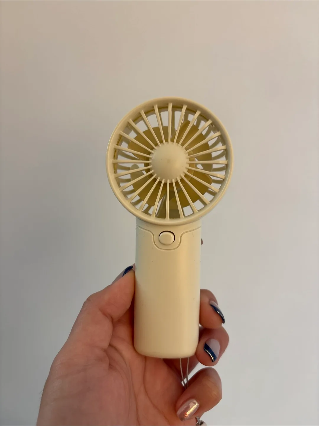 Portable Handheld Mini Fan - Cream thumbnail
