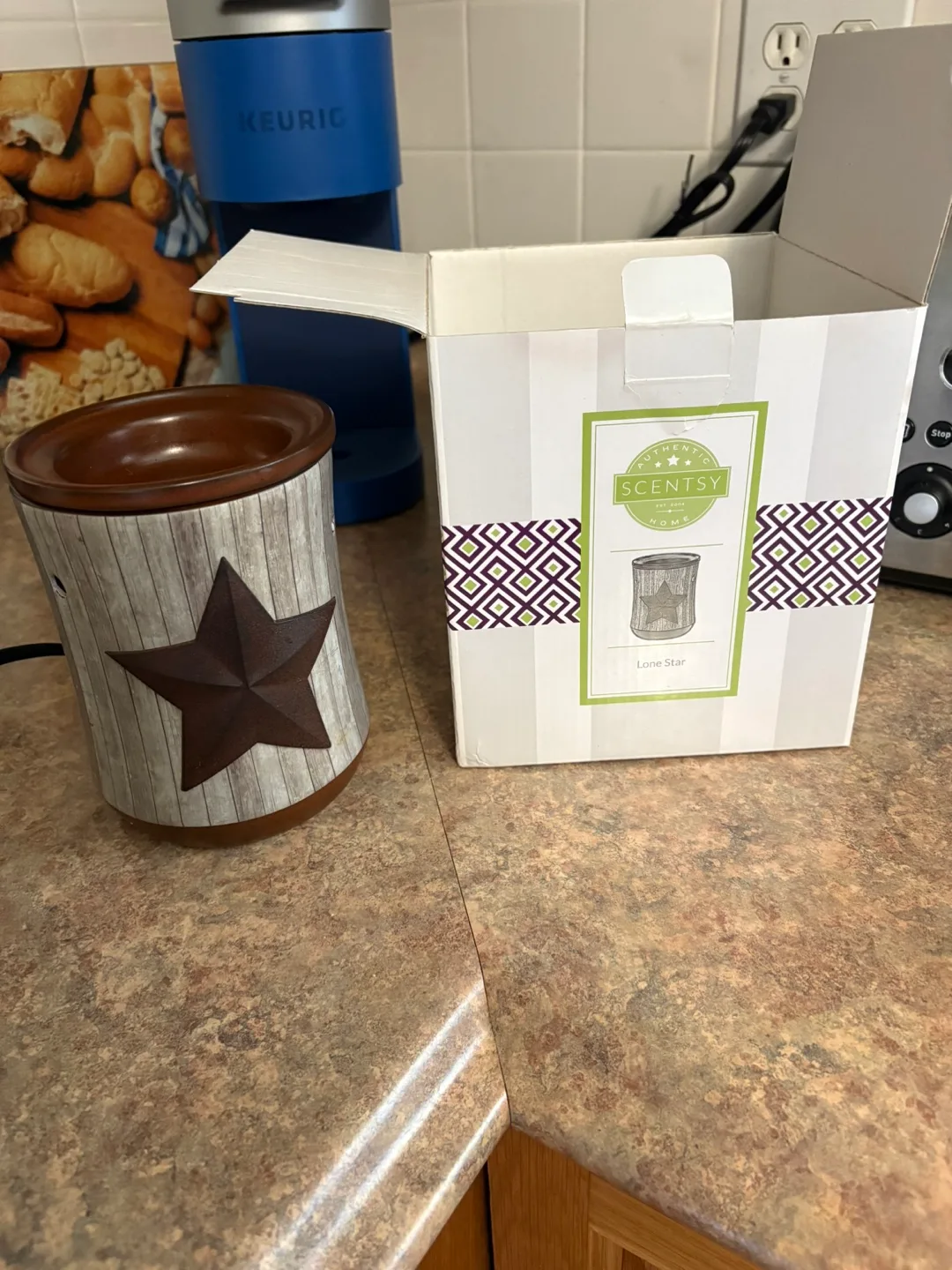 SCENTSY WARMER - LONE STAR thumbnail