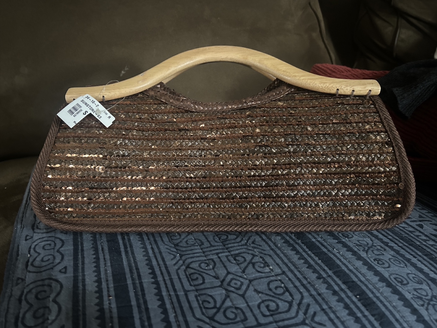 ALDO Brown Woven Handbag - photo 5