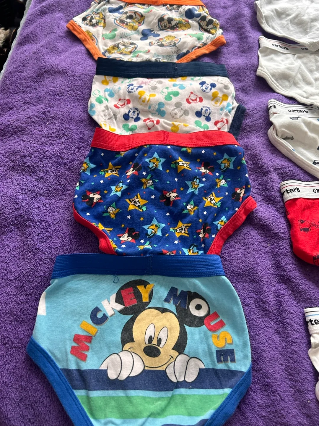 Carter's & Disney Boys Underwear Bundle thumbnail
