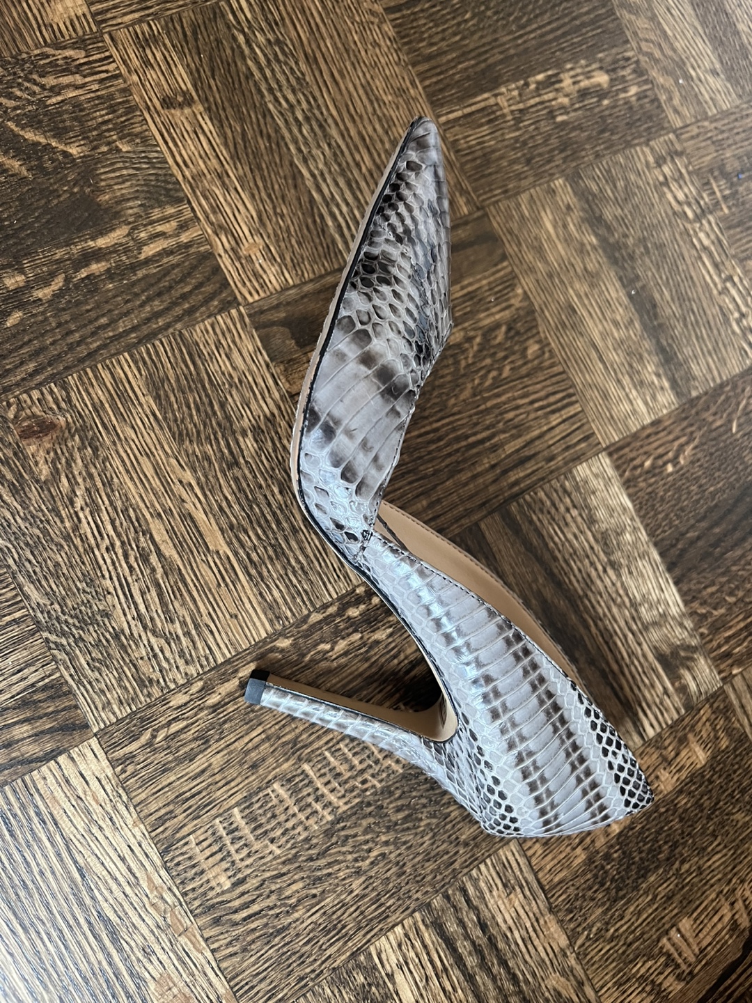 Vince Camuto Snakeskin Heels - Size 8 - photo 2