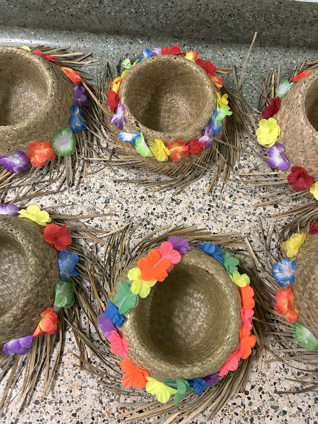 10 Sombrero Party Hats hawaiana - photo 5