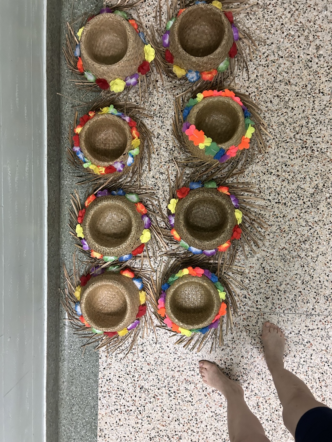 10 Sombrero Party Hats hawaiana - photo 3