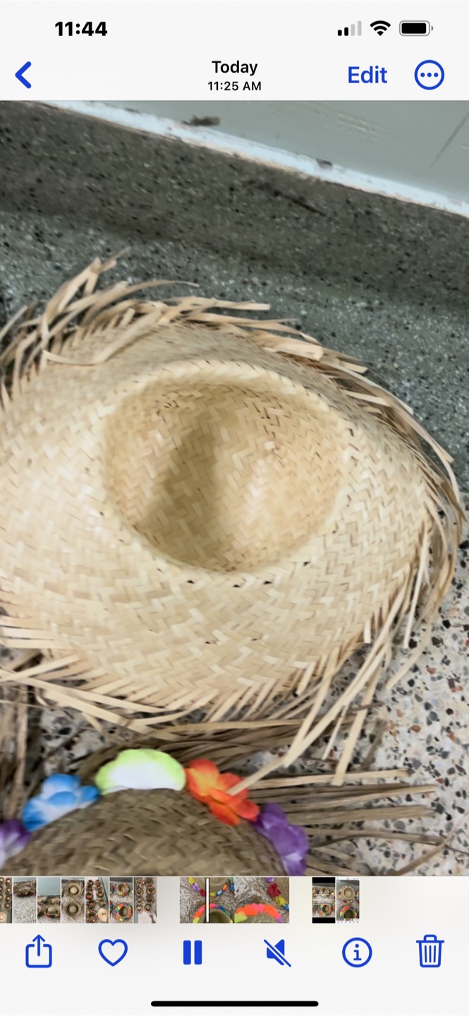 10 Sombrero Party Hats hawaiana - photo 4