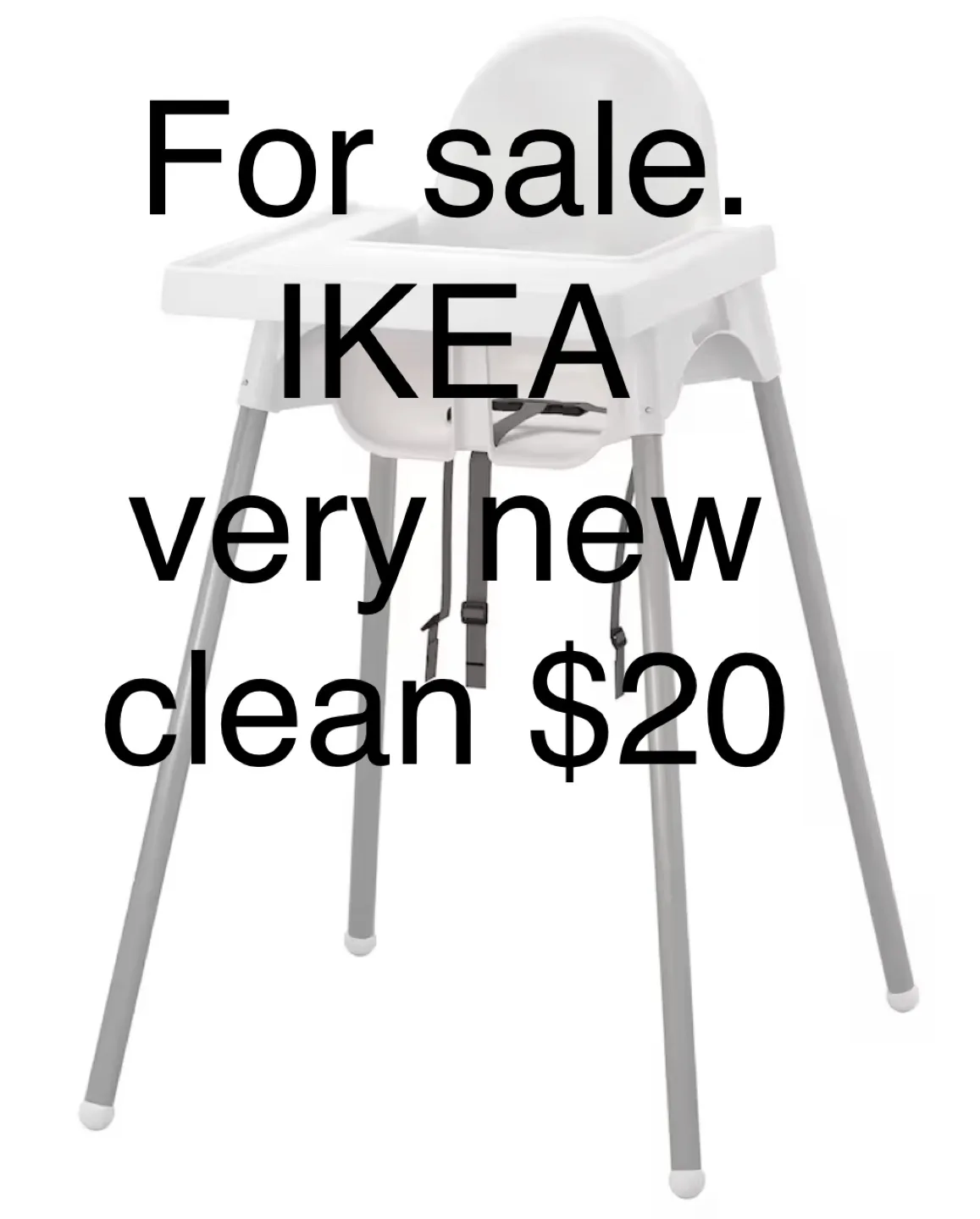 IKEA Antilop High Chair - Very New thumbnail