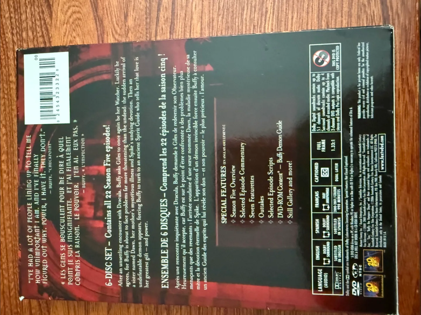 Buffy the Vampire Slayer DVD Seasons 2, 3, 4 image indicator(8)
