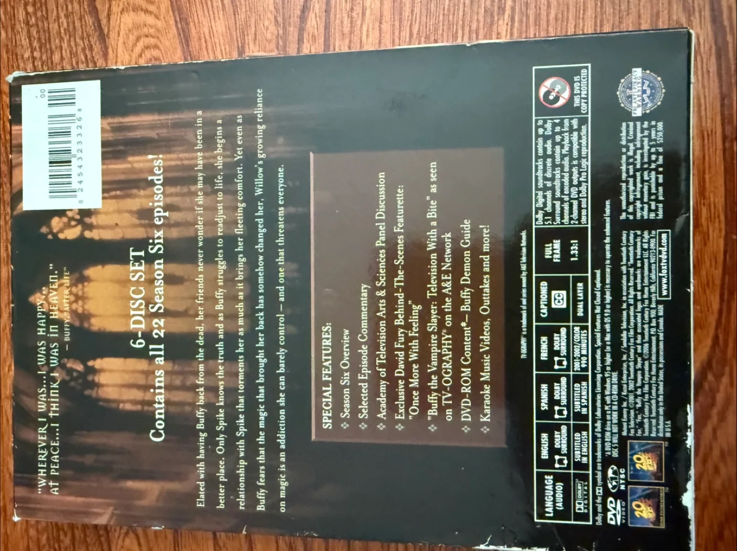 Buffy the Vampire Slayer DVD Seasons 2, 3, 4 image indicator(10)