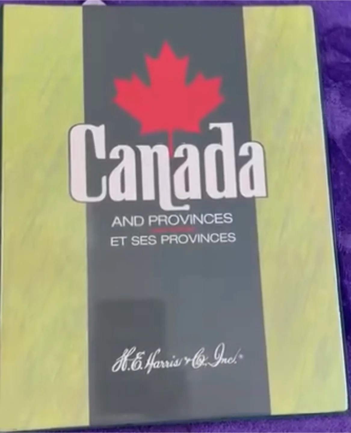 Canada Stamp Collection Album thumbnail