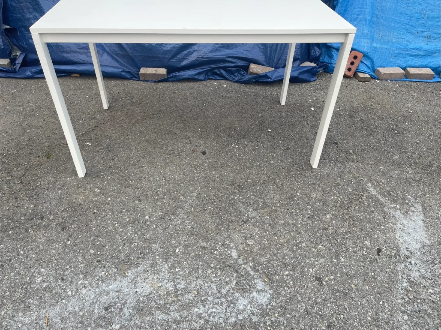 IKEA Melltorp White Dining Table image indicator(2)