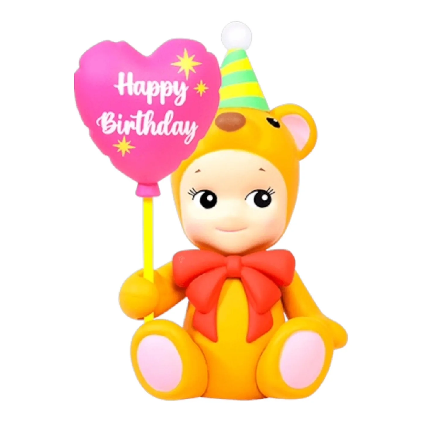 Sonny Angel Birthday Gift Bear Heart Balloon Figurine Blind Box thumbnail