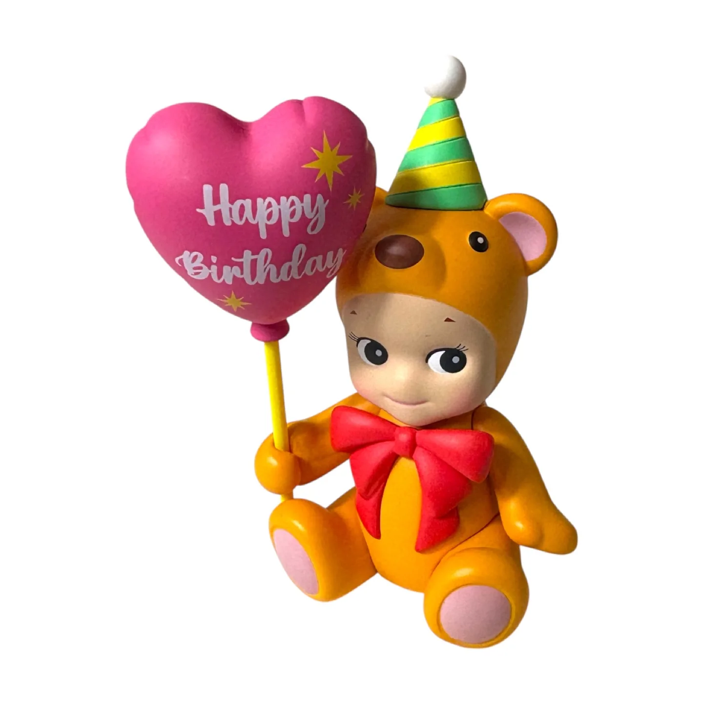 Sonny Angel Birthday Gift Bear Heart Balloon Figurine Blind Box image indicator(2)