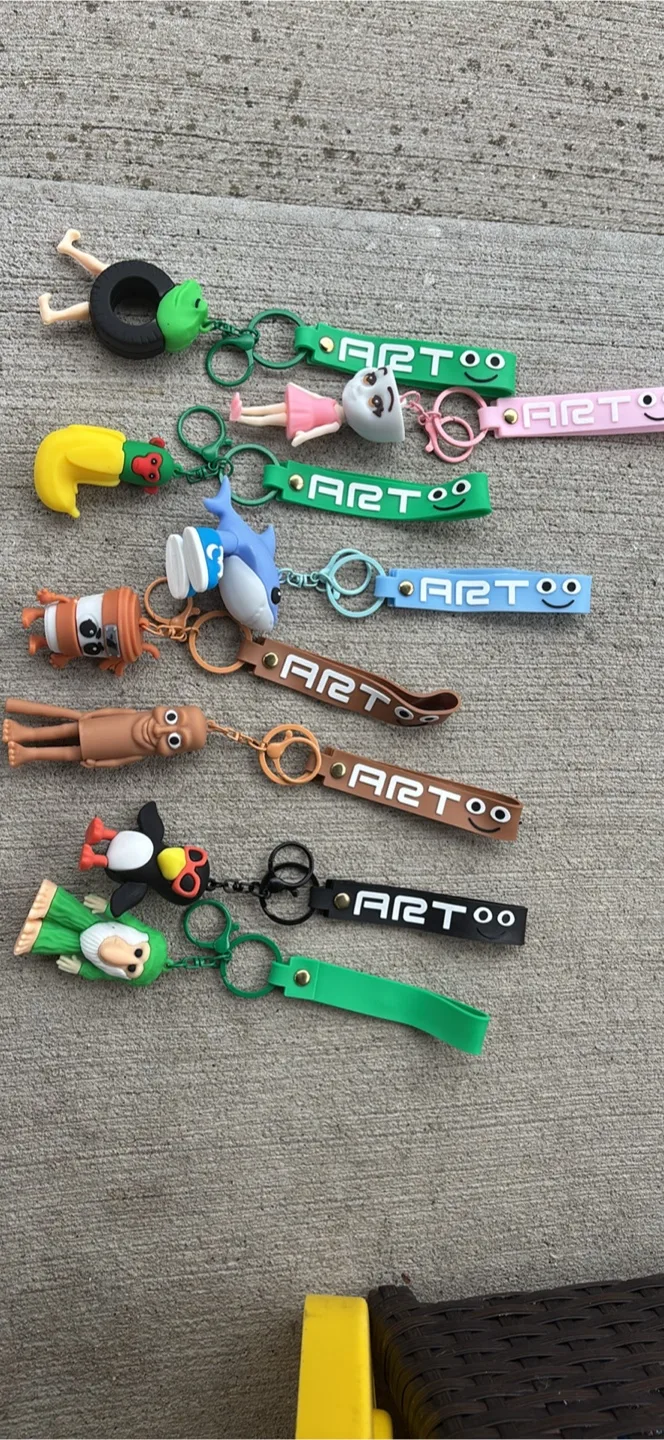 Italian brain rot Character Keychain thumbnail