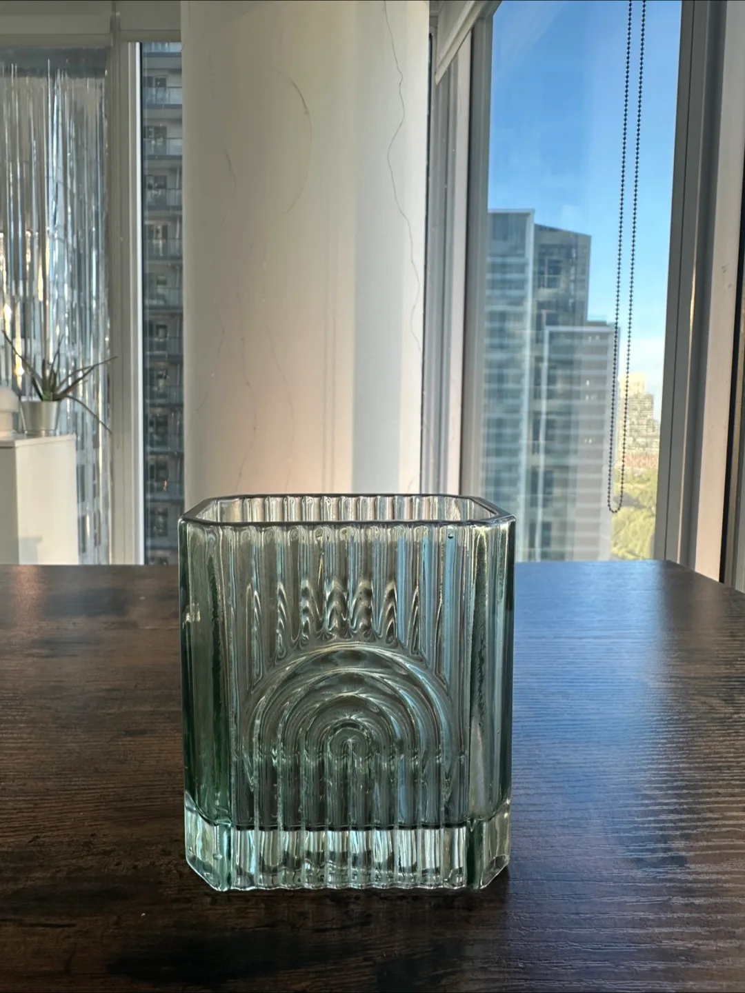 Green Glass Vase thumbnail