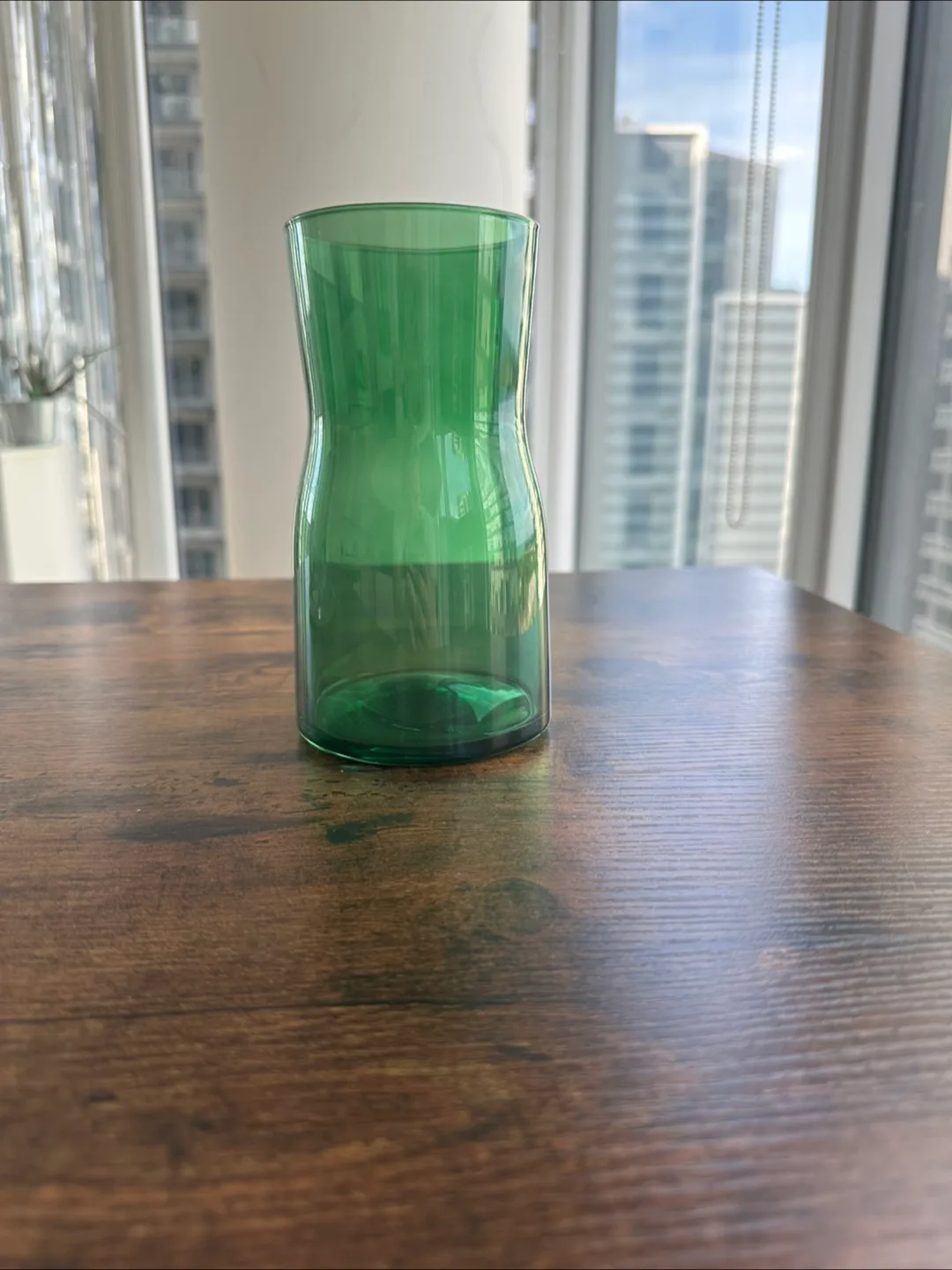 Green Glass Vase thumbnail