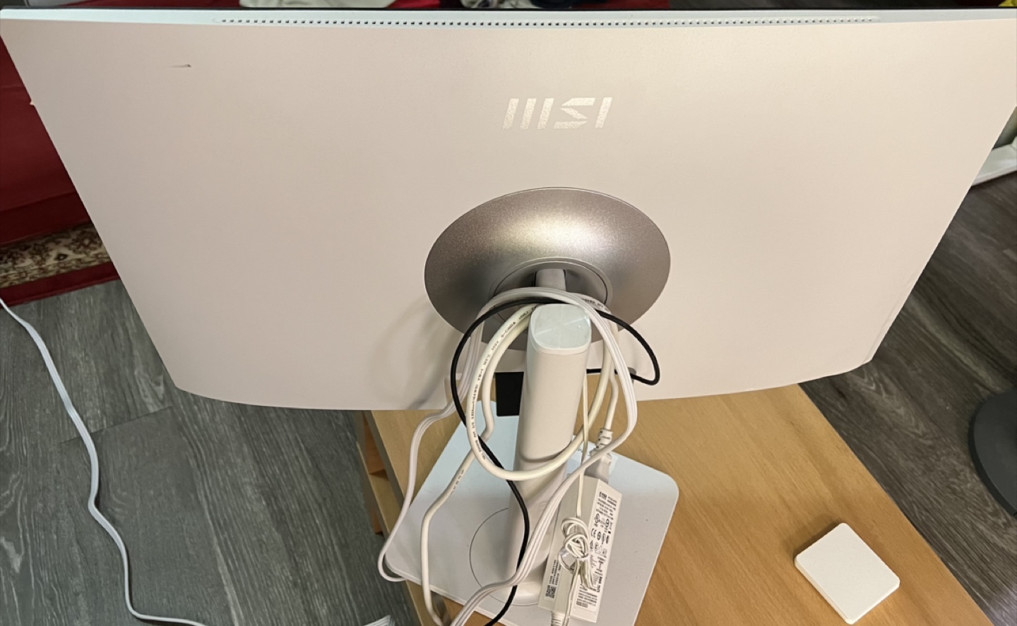 MSI Modern MD271QP 27-inch Monitor - White - photo 2