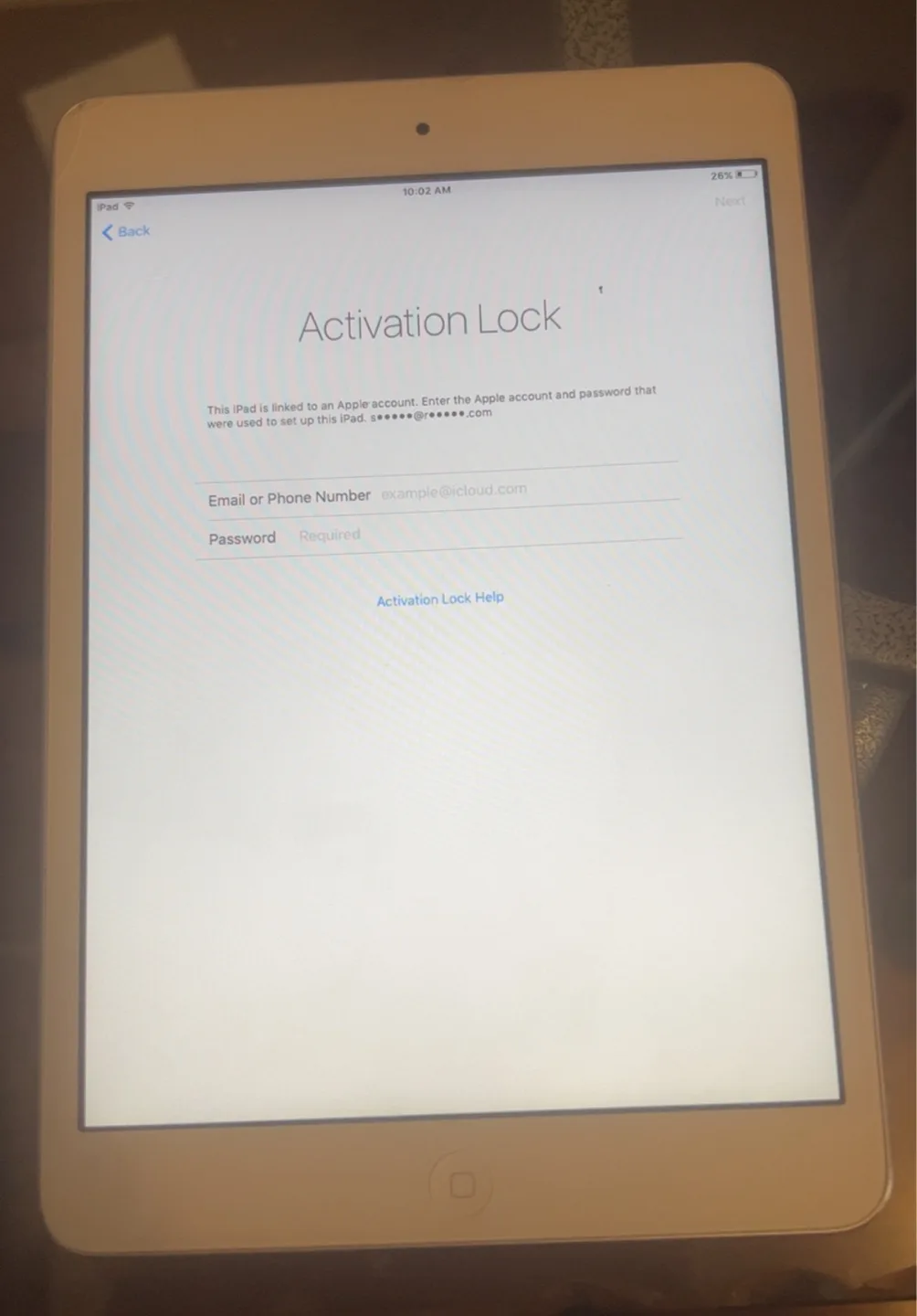 iPad Mini with Activation Lock thumbnail